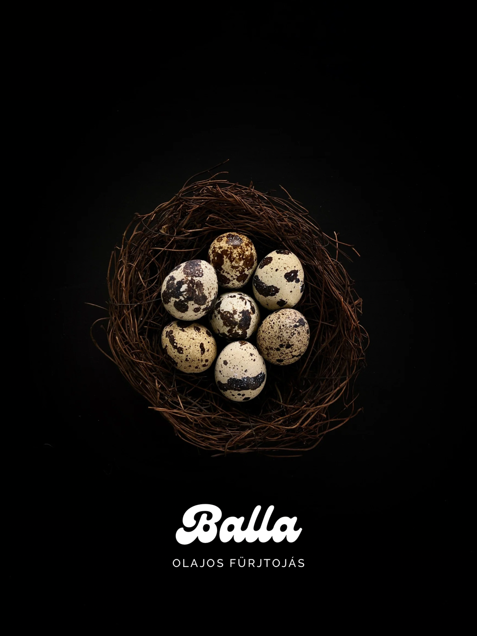 Balla - olajos fürjtojás (1 üveg)