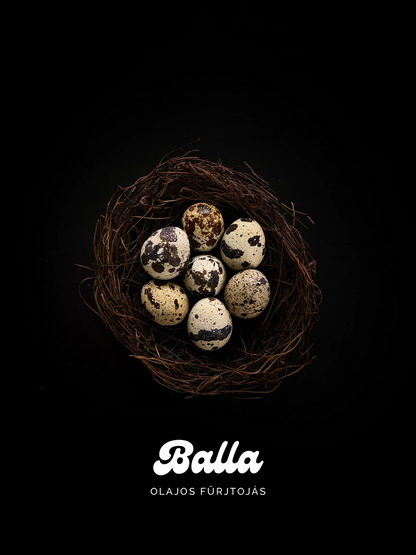 Balla - olajos fürjtojás (1 üveg)