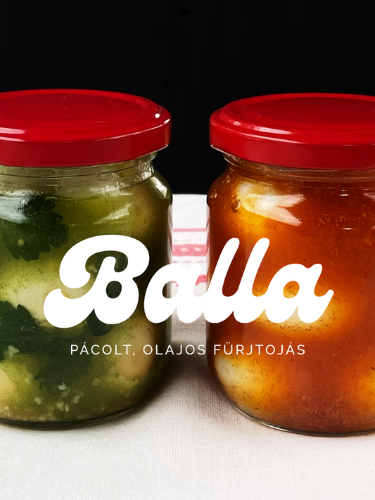 Balla  - olajos fürjtojás pakk (2 üveg)